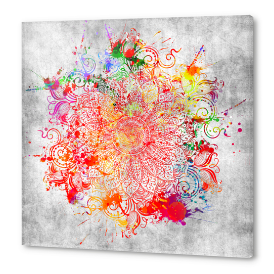 Mandala - Vandal Acrylic prints by aleibanez