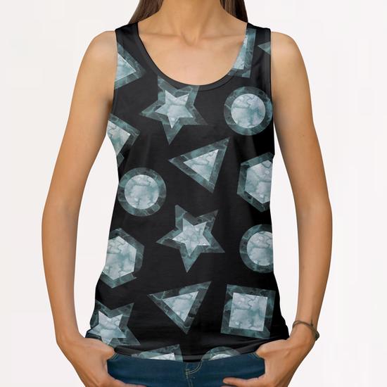 GEM#2 All Over Print Tanks by Amir Faysal