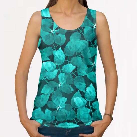 BOTANICAL GARDEN X 0.3 All Over Print Tanks by Amir Faysal