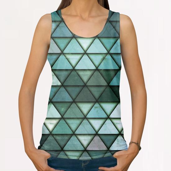 Abstract GEO X 0.26 All Over Print Tanks by Amir Faysal