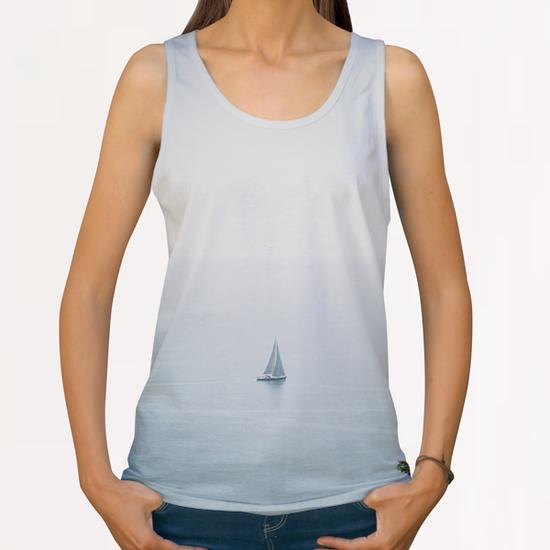 The Sea III All Over Print Tanks by Salvatore Russolillo