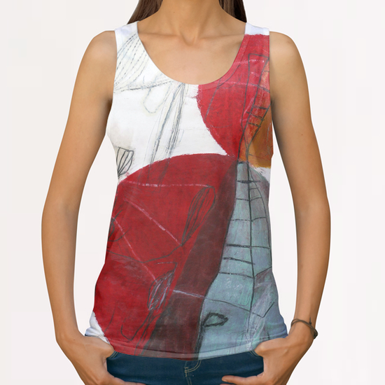 Composition 10 All Over Print Tanks by Jean-Noël Bachès