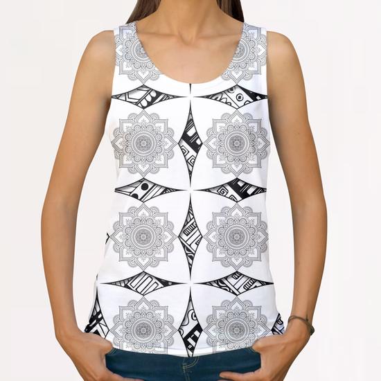 Mandalaboard All Over Print Tanks by Alexandre Ibáñez