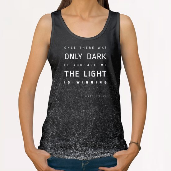 LIGHT vs DARK All Over Print Tanks by DANIEL COULMANN