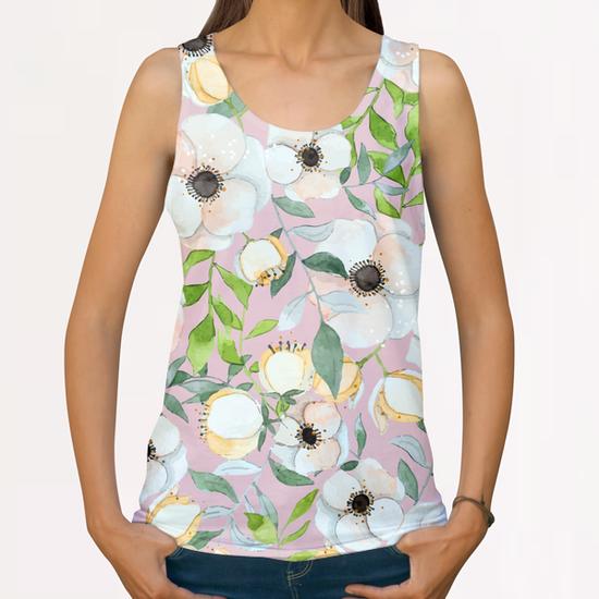 Subtleness All Over Print Tanks by Uma Gokhale