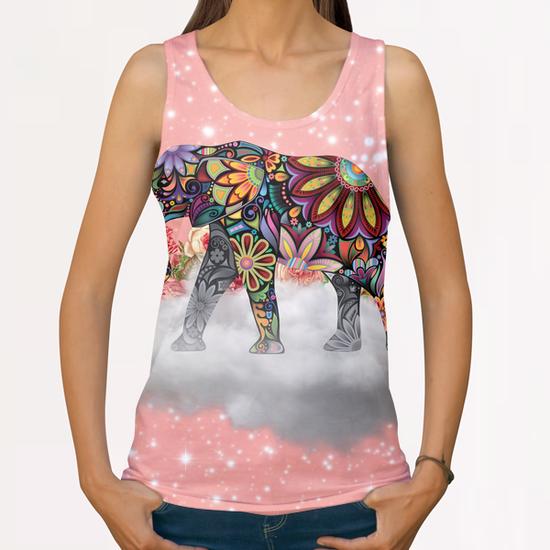 MANDALAPHANT  All Over Print Tanks by GloriaSanchez