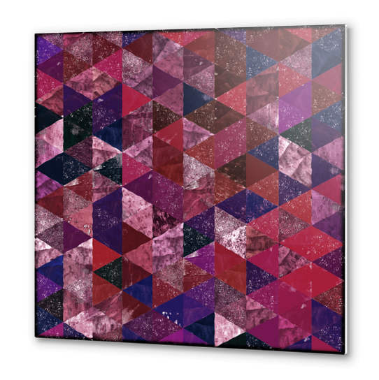 Abstract GEO X 0.2 Metal prints by Amir Faysal