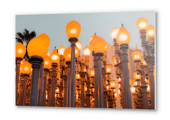 Urban Light at LACMA Los Angeles California USA Metal prints by Timmy333