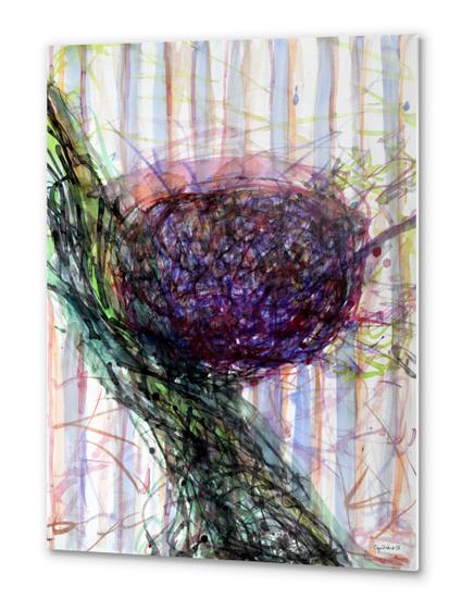 Splashy Fruit Metal prints by Heidi Capitaine