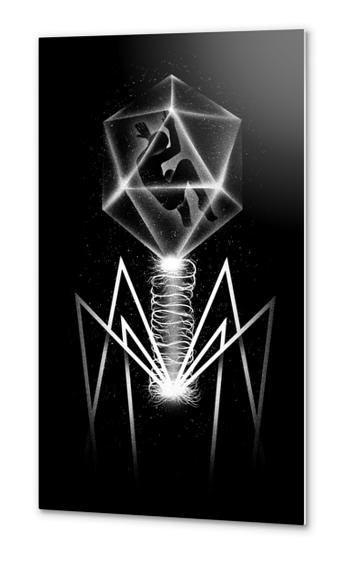 Bacteriophage Metal prints by Tobias Fonseca