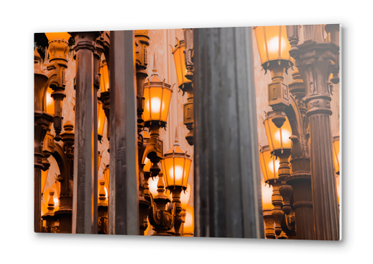 Urban Light at LACMA Los Angeles California USA Metal prints by Timmy333