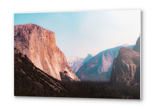 mountains scenic at Yosemite national park California USA Metal prints by Timmy333