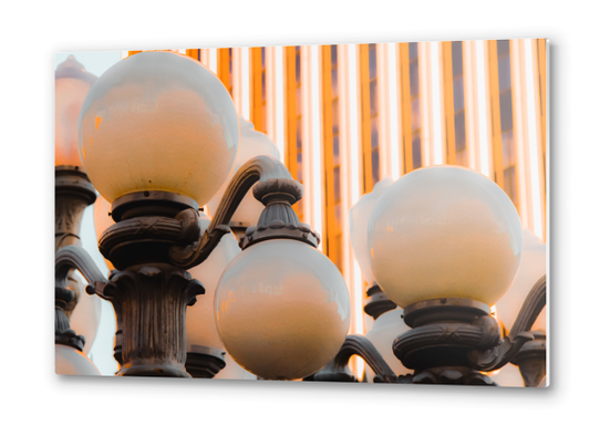 closeup Urban Light LACMA Los Angeles California USA Metal prints by Timmy333