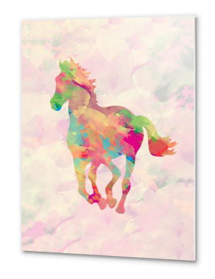 Abstract Horse  Metal prints by Amir Faysal