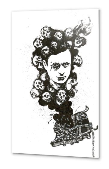 Tristan Tzara. Metal prints by Aaron Morgan