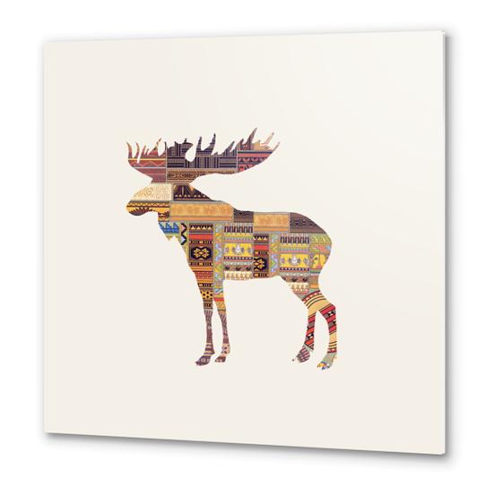 Elk Metal prints by Oleg Borodin