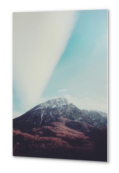 Mountains in the background XIII Metal prints by Salvatore Russolillo