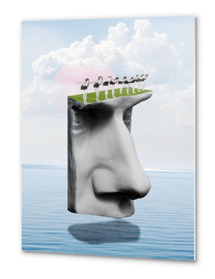 Nose Metal prints by Oleg Borodin