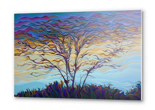 Twilight TapesTree Metal prints by Amy Ferrari Art