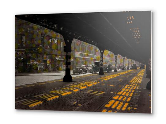 UNDER THE BRIDGE Metal prints by db Waterman