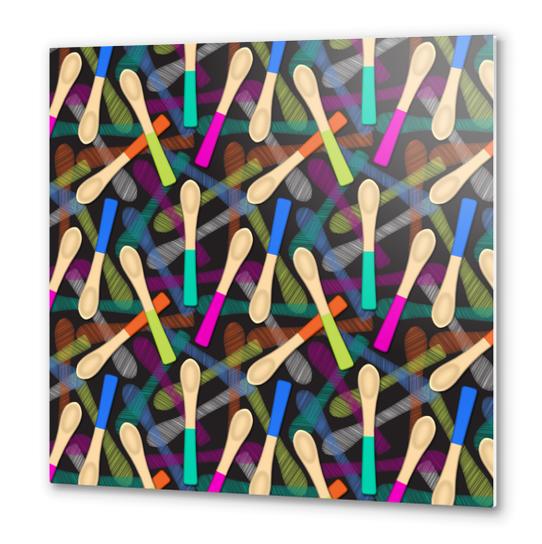 Wood Spoons Metal prints by vannina