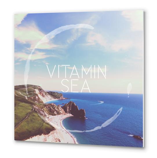 Vitamin sea Metal prints by Alexandre Ibáñez