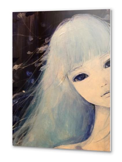 Blue 38 Metal prints by Ai Natori