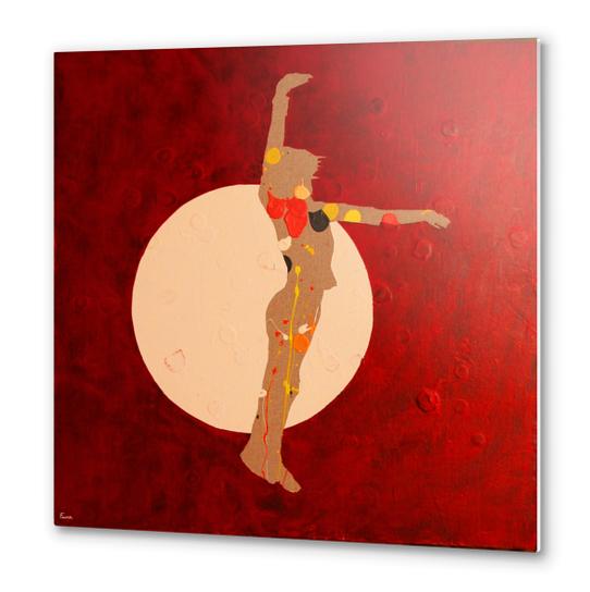 Dancing In The Moon Metal prints by Pierre-Michael Faure