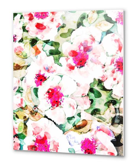 Flower Love Metal prints by Uma Gokhale