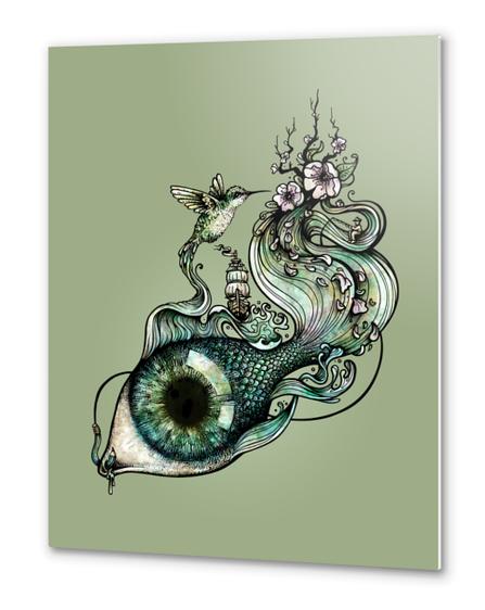 Flowing Creativity Metal prints by Enkel Dika