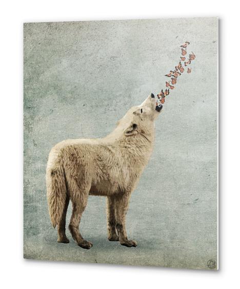 Howl Metal prints by Seamless