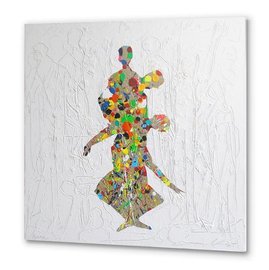 Melting Dance Metal prints by Pierre-Michael Faure