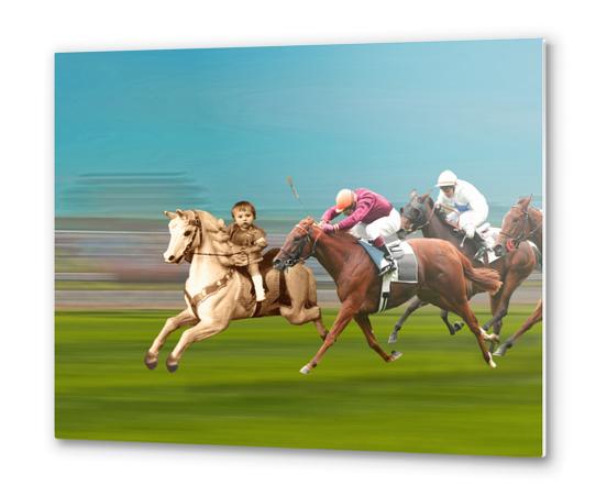 The Race Metal prints by tzigone