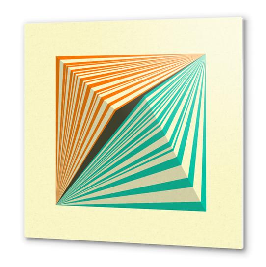 TRANSMISSION 5 Metal prints by Jazzberry Blue