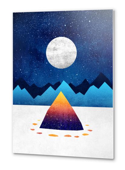 The magic of winter Metal prints by Elisabeth Fredriksson