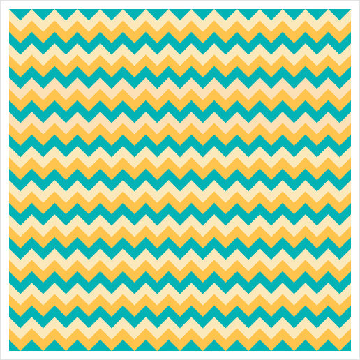 Lovely Chevron X 0.1 Art Print by Amir Faysal