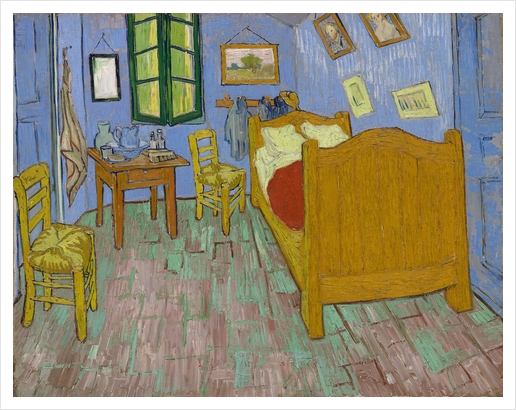 The Bedroom Art Print by Vincent Van Gogh