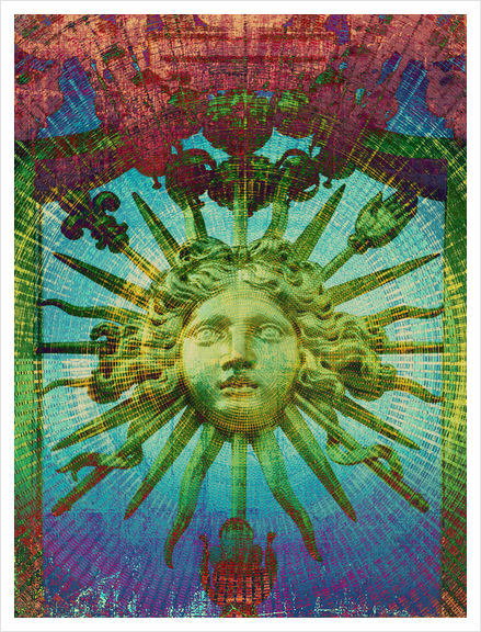 Le Roi Soleil Art Print by Malixx