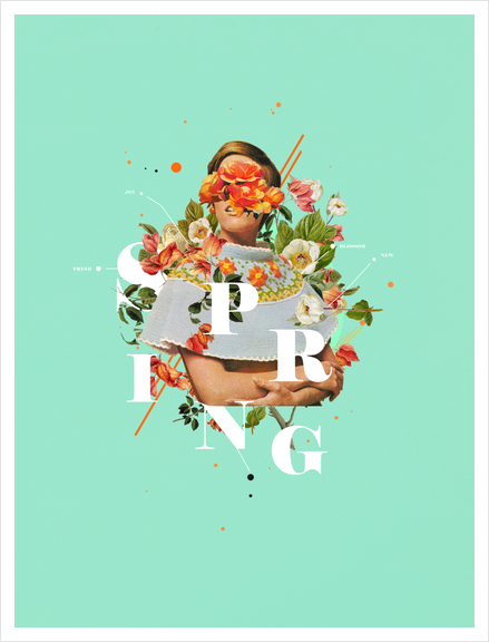 Spring Art Print by Frank Moth