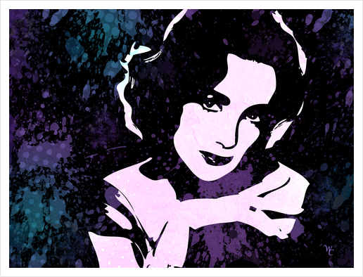 Elizabeth Taylor - Timeless - Pop Art Art Print by William Cuccio WCSmack