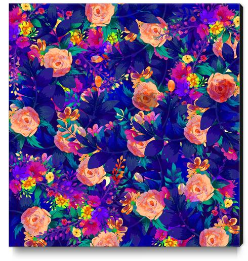 BOTANICAL GARDEN X 0.4 Canvas Print by Amir Faysal