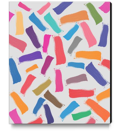 Lovely Pattern X 0.3 Canvas Print by Amir Faysal