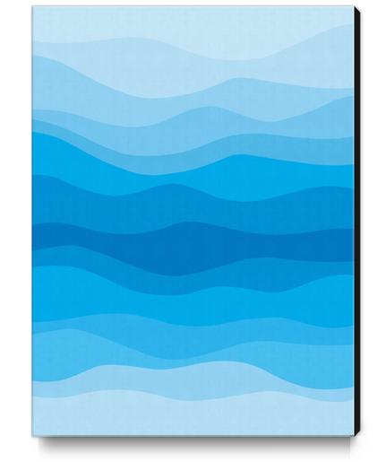 Minimalist landscape I Canvas Print by Vitor Costa