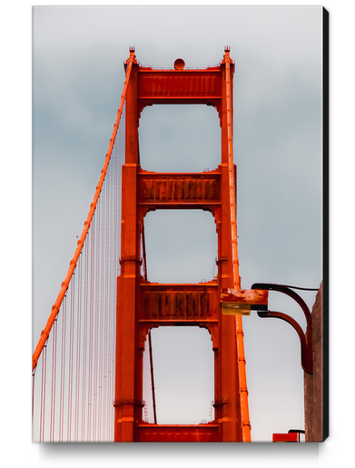 Golden Gate Bridge San francisco California USA Canvas Print by Timmy333