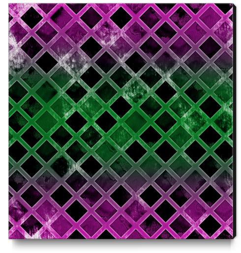 Abstract Geometric Background #12 Canvas Print by Amir Faysal