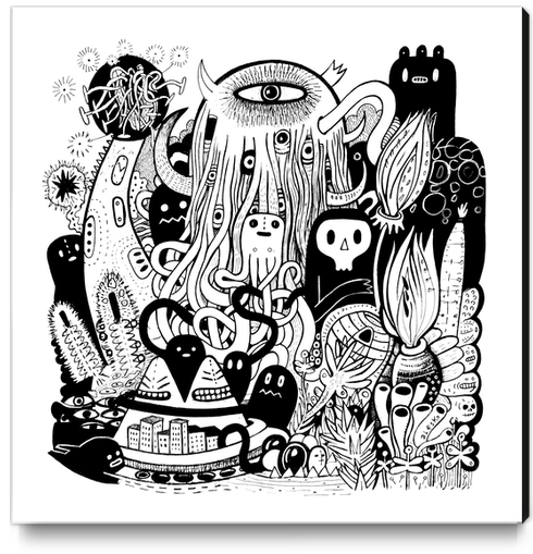 Big Garden  Canvas Print by Exit Man