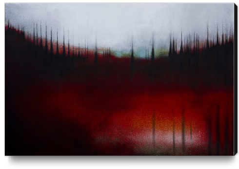 FOREST SOUND Canvas Print by db Waterman