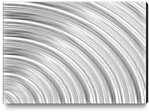 pencil drawing line pattern abstract in black and white Canvas Print by Timmy333