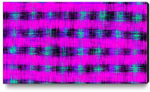 pink blue and black painting texture abstract background Canvas Print by Timmy333