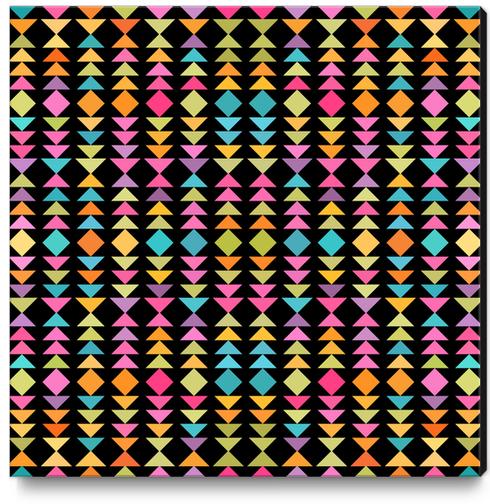 Lovely Geometric Pattern Canvas Print by Amir Faysal